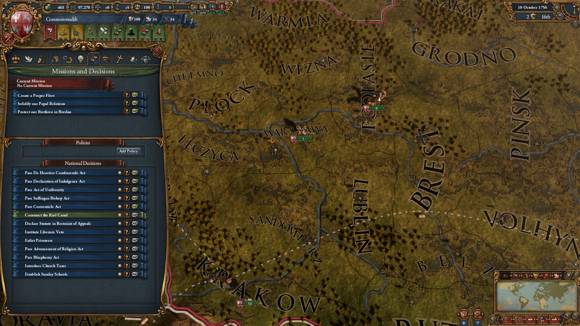 Europa Universalis IV: Res Publica - кадр 4