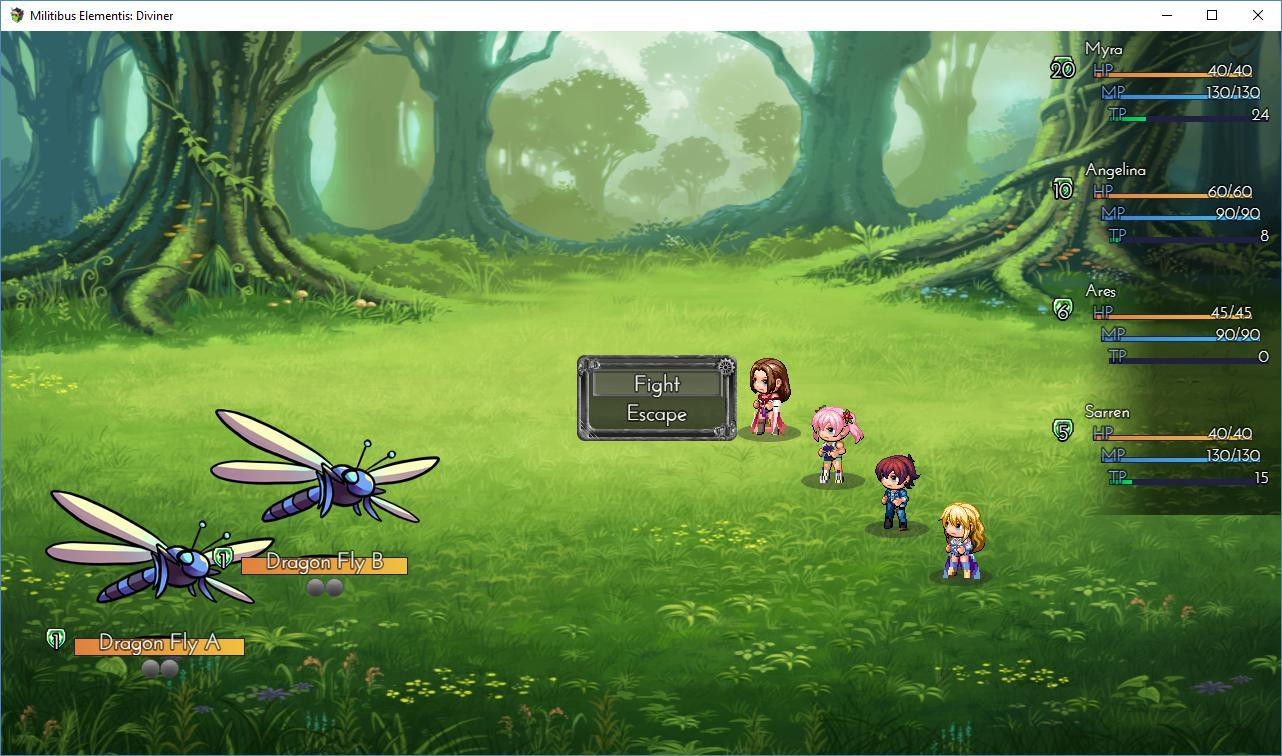 Militibus Elementis: Diviner(Mature Content) (itch) - кадр 4