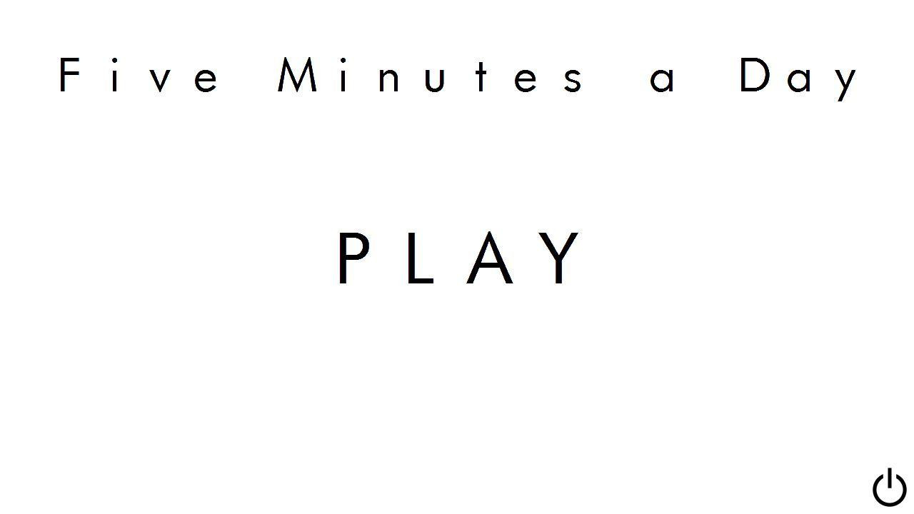 Five Minutes a Day (itch) - кадр 1