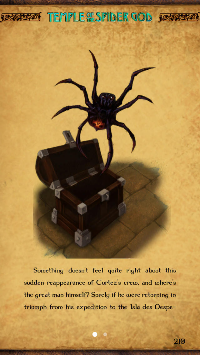 Gamebook Adventures 7: Temple of the Spider God - кадр 2