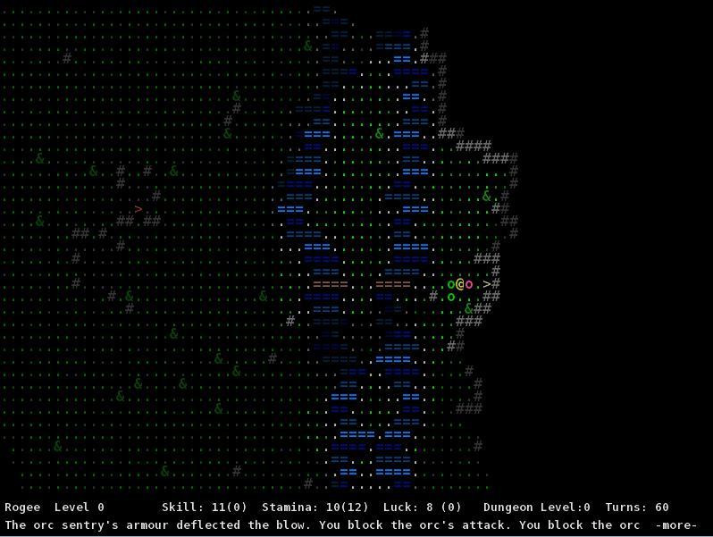 Warlock of Firetop Mountain Roguelike - кадр 2