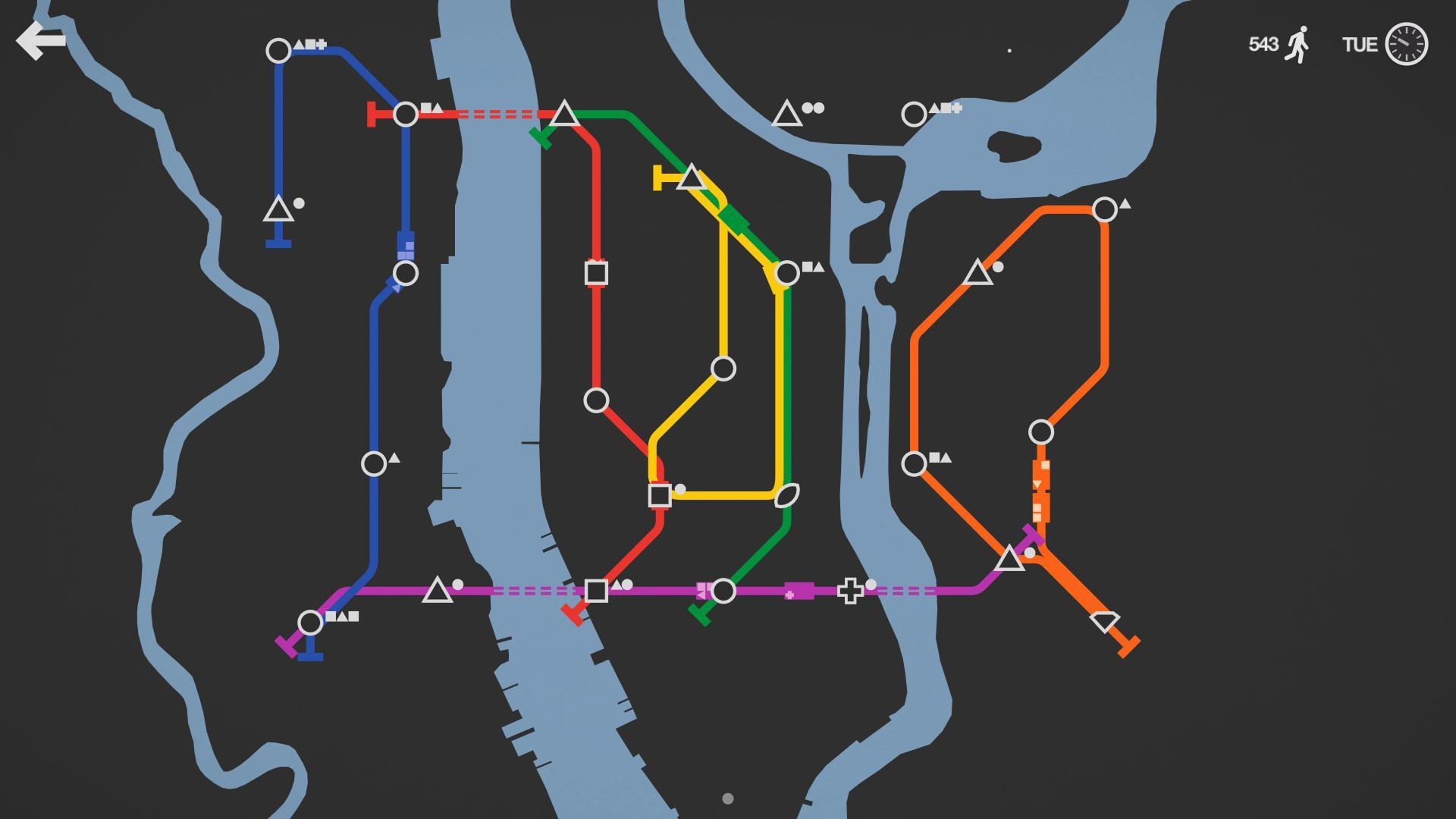 Mini Metro - кадр 8