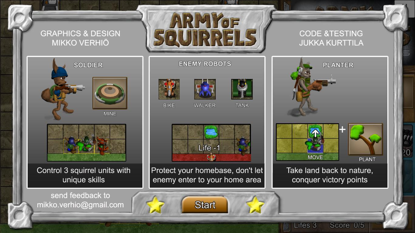 Army of squirrels (itch) - кадр 2