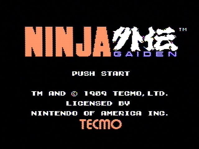 Ninja Gaiden (1988) - кадр 1