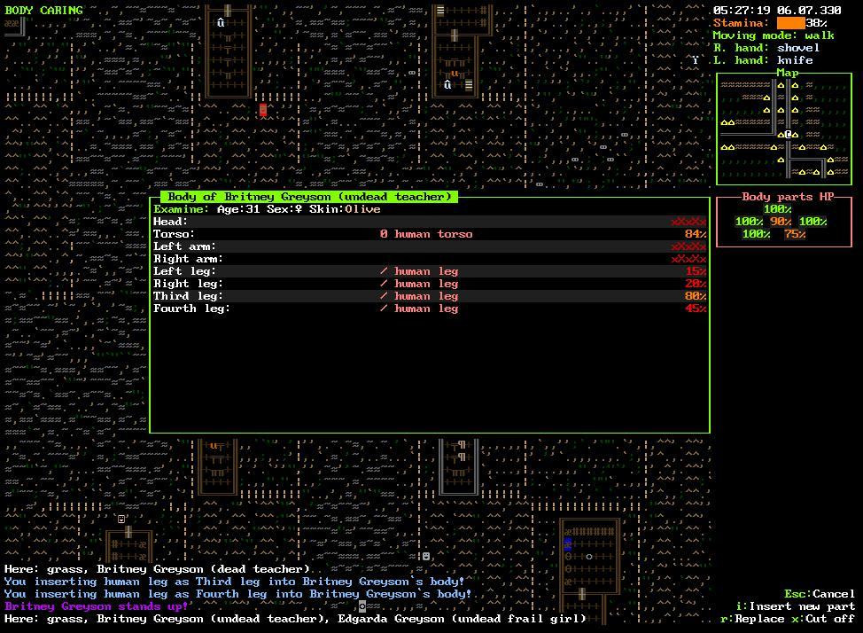 NecromanZer 7DRL (itch) - кадр 3
