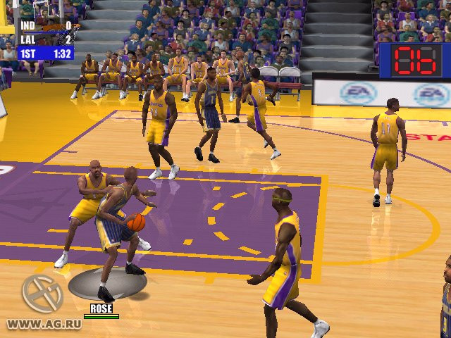 NBA Live 2001 - кадр 8