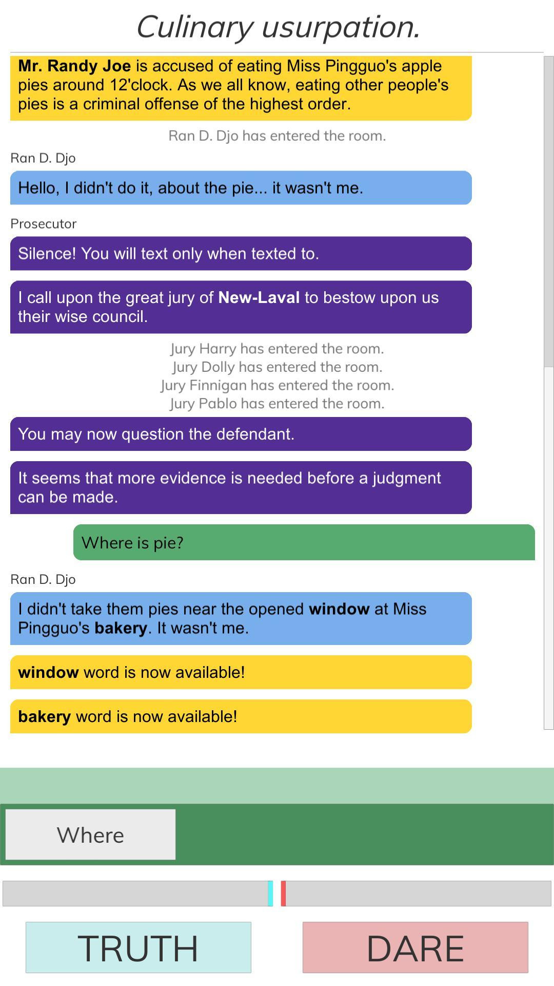 Chat'n Judge (itch) - кадр 2