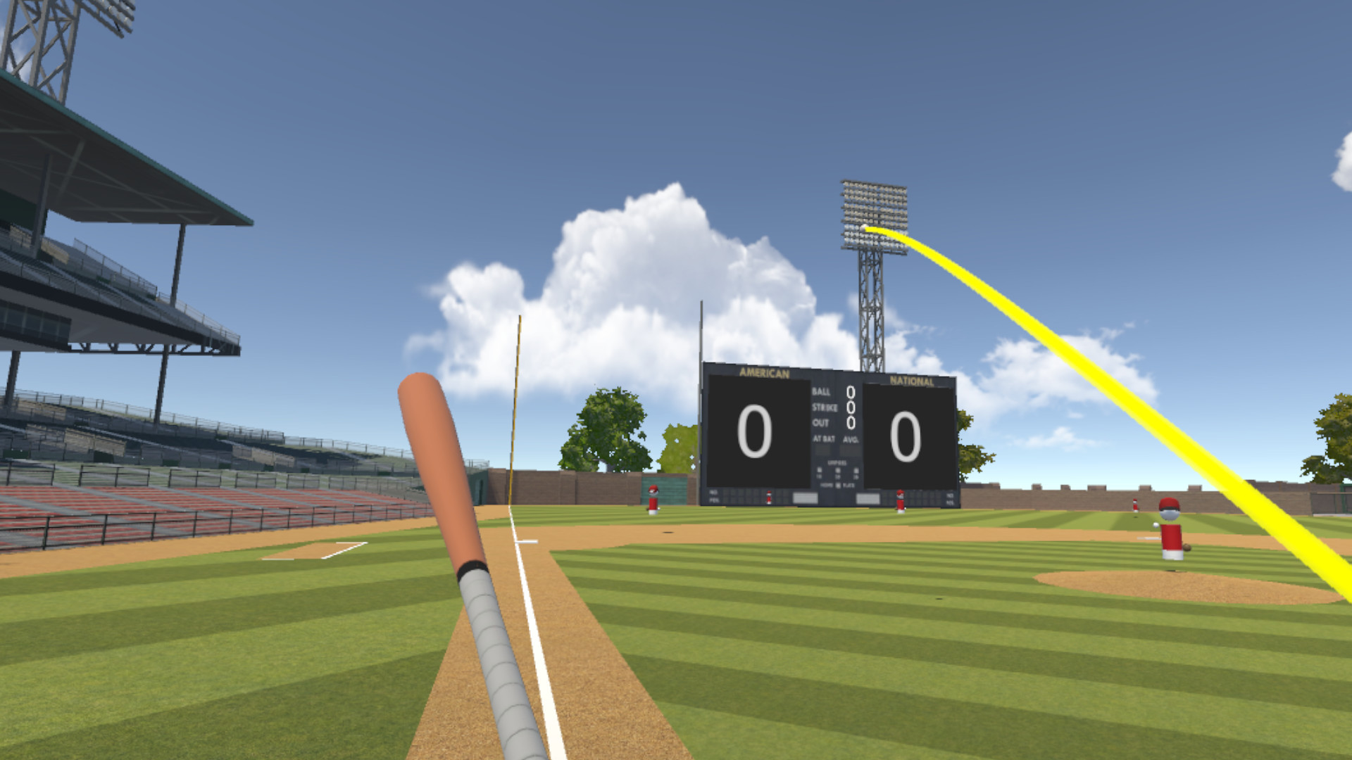 Double Play: 2-Player VR Baseball - кадр 3