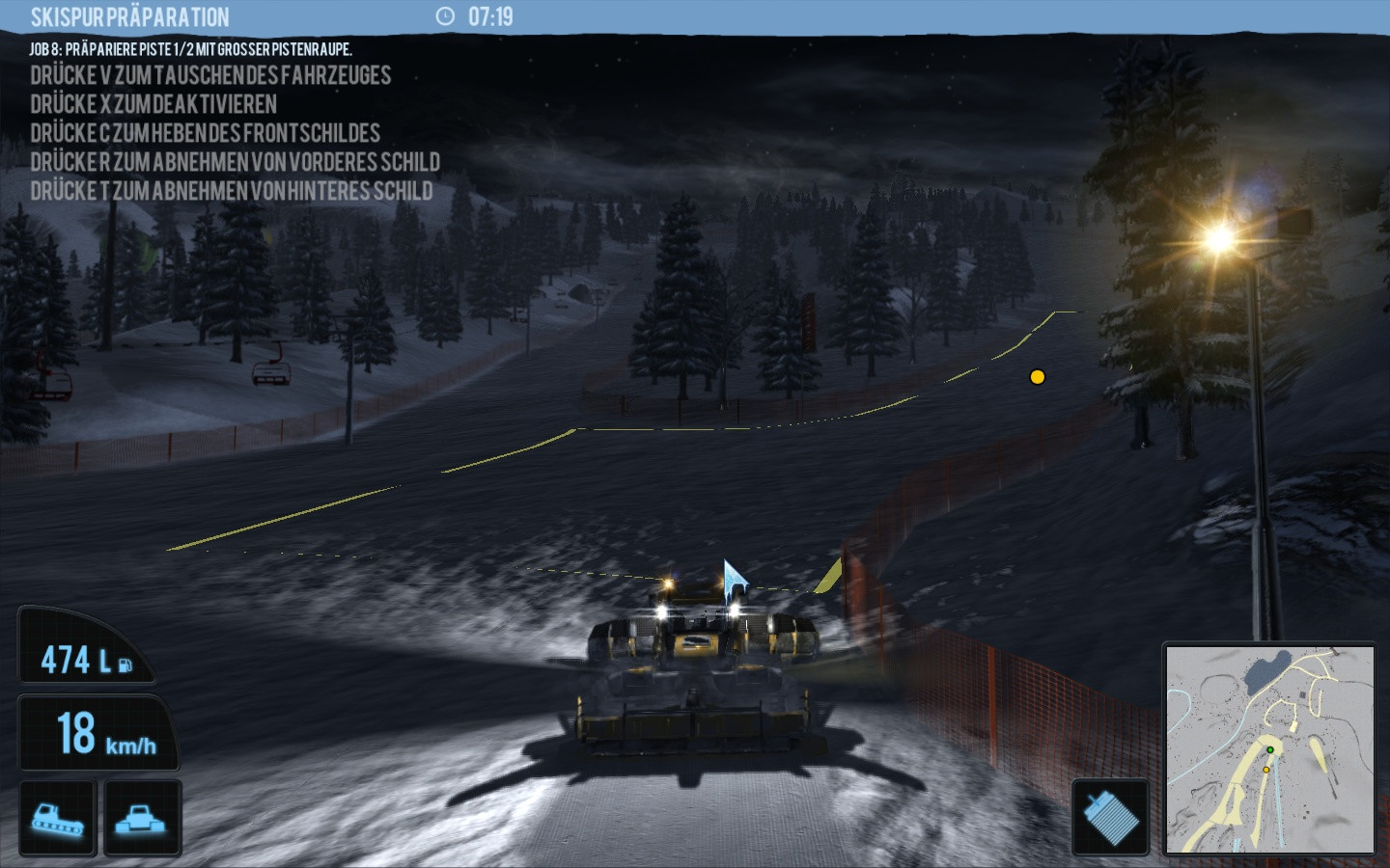 Snowcat Simulator 2011 - кадр 8