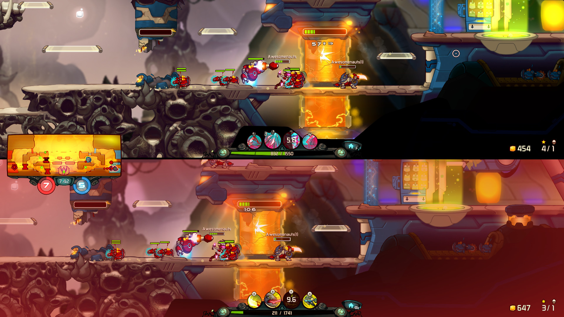 Awesomenauts - кадр 7