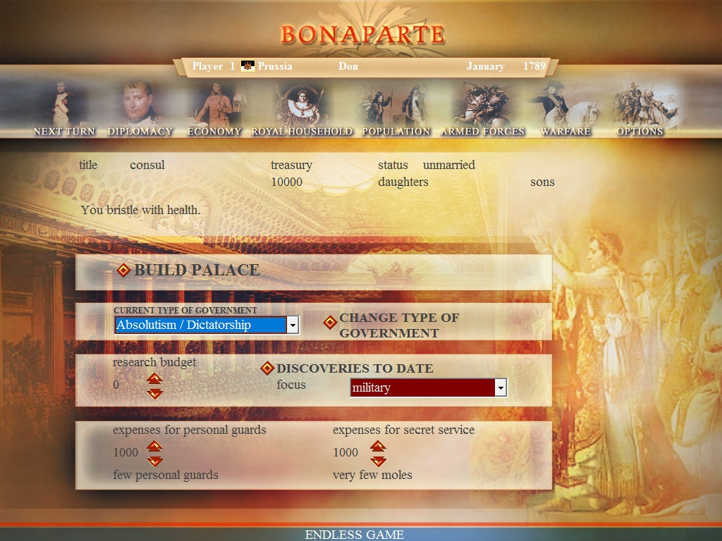 Bonaparte (itch) - кадр 3
