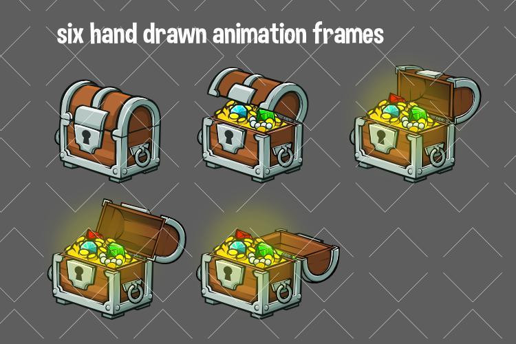 Animated chests (itch) - кадр 1