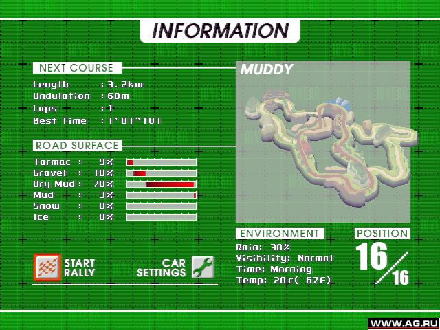 Sega Rally Championship 2 - кадр 2