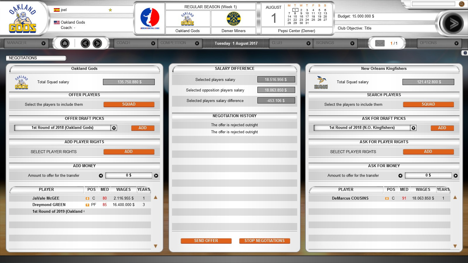 International Basketball Manager - кадр 2