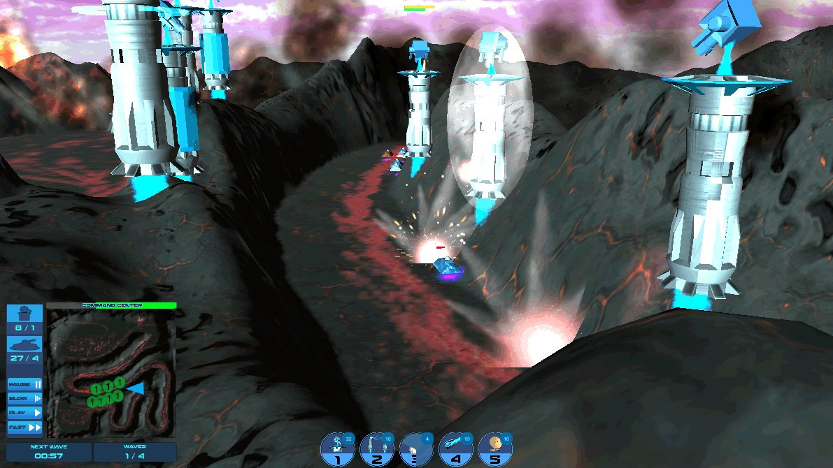 Galactic Tower Defense - кадр 1