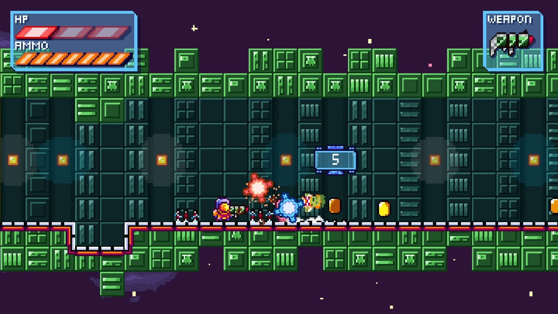 Deep Space | Space-Platformer - кадр 1