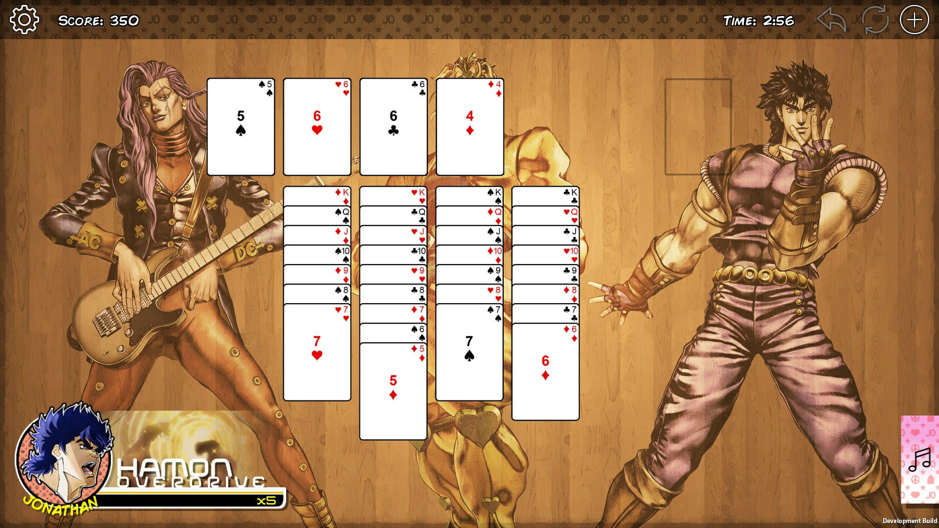 JoJo's Bizarre Solitaire Collection (itch) - кадр 1