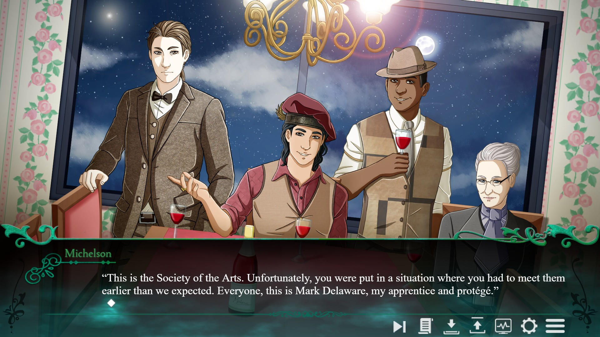 Twice Reborn: a vampire visual novel - кадр 2