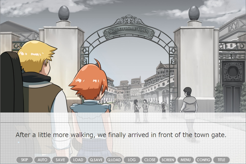 The Story of Colorless Town (itch) - кадр 1