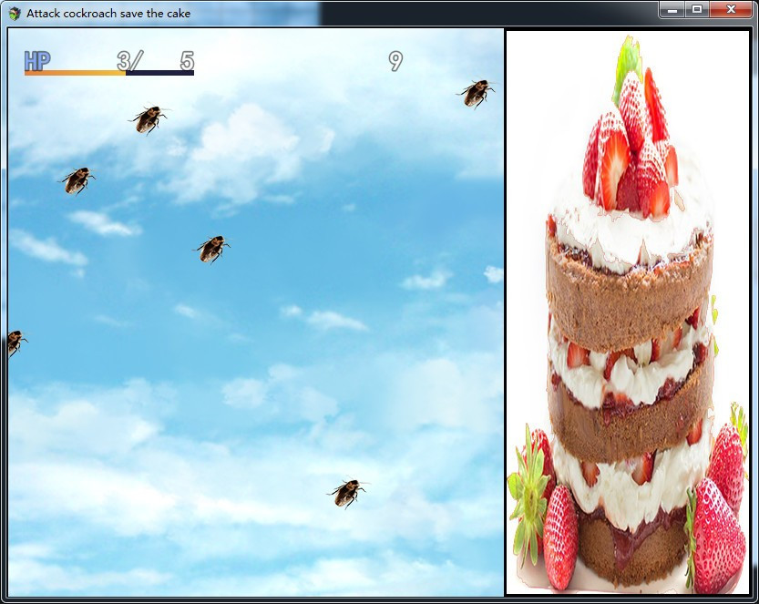 Attack cockroach save the cake - кадр 2