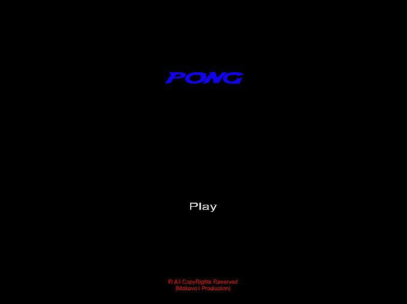 Pong (itch) (Python) - кадр 1