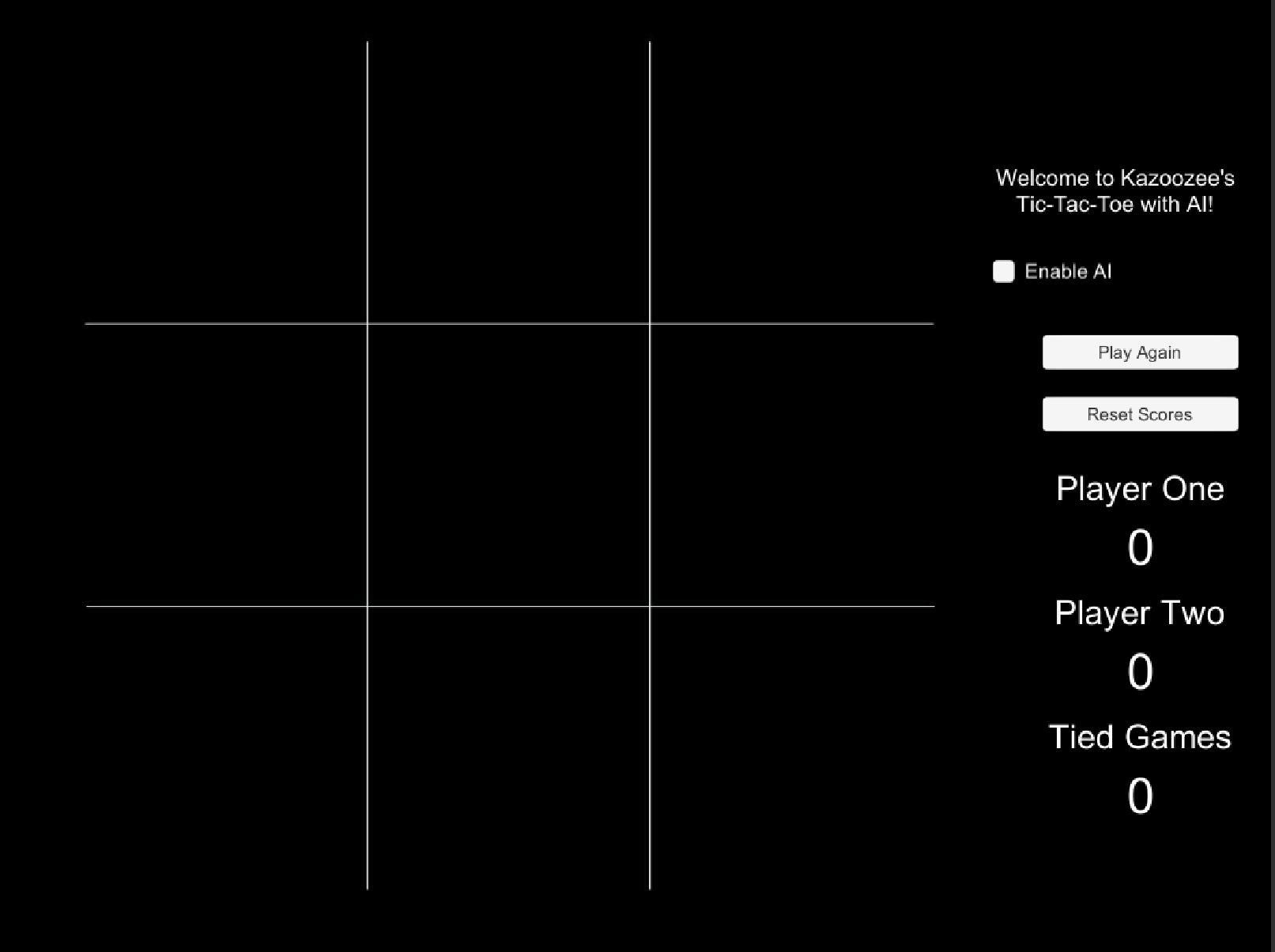Tic Tac Toe Enemy AI (itch) - кадр 1