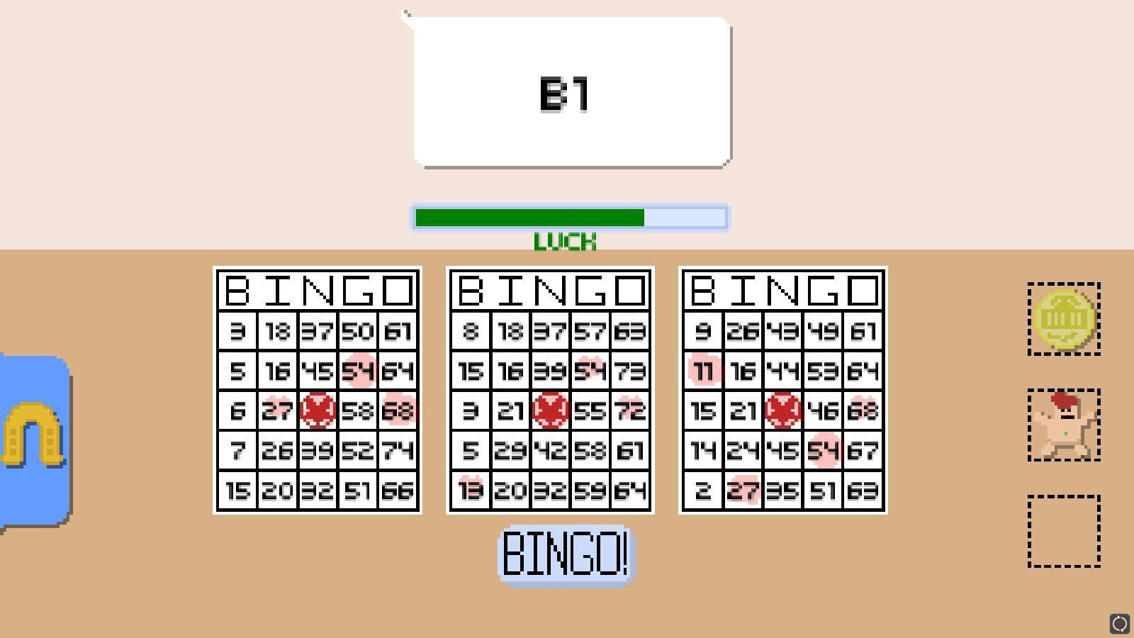 Secrets of the BINGO Sages (itch) - кадр 1