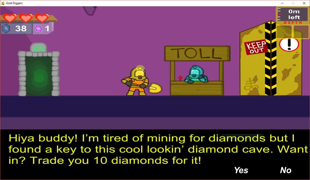 Gold Diggers: The Game (itch) - кадр 4
