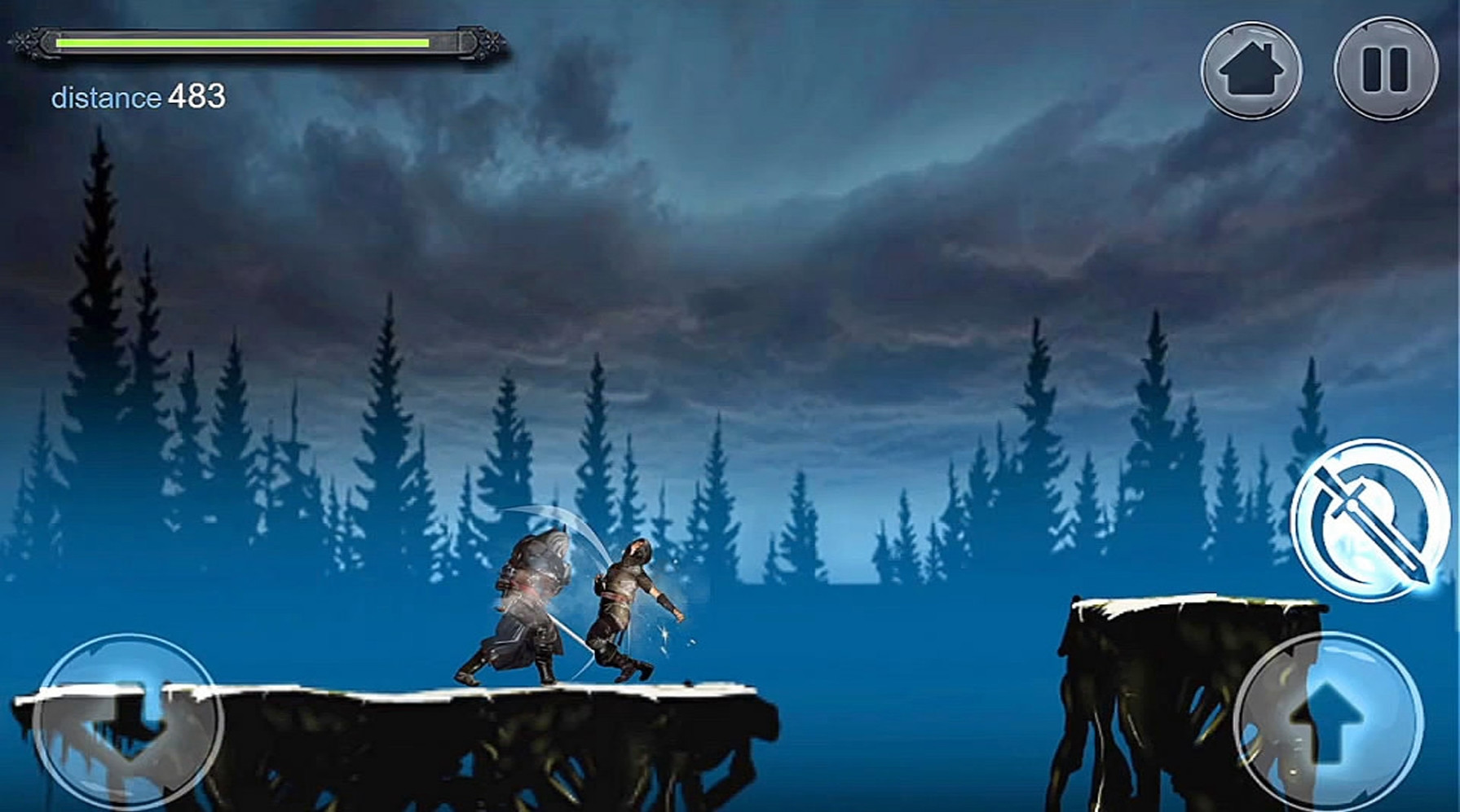 Running on the edge (itch) - кадр 5