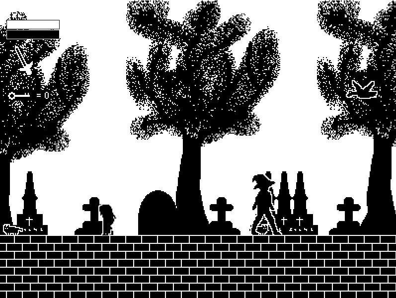 Black and White Odyssey (itch) - кадр 2