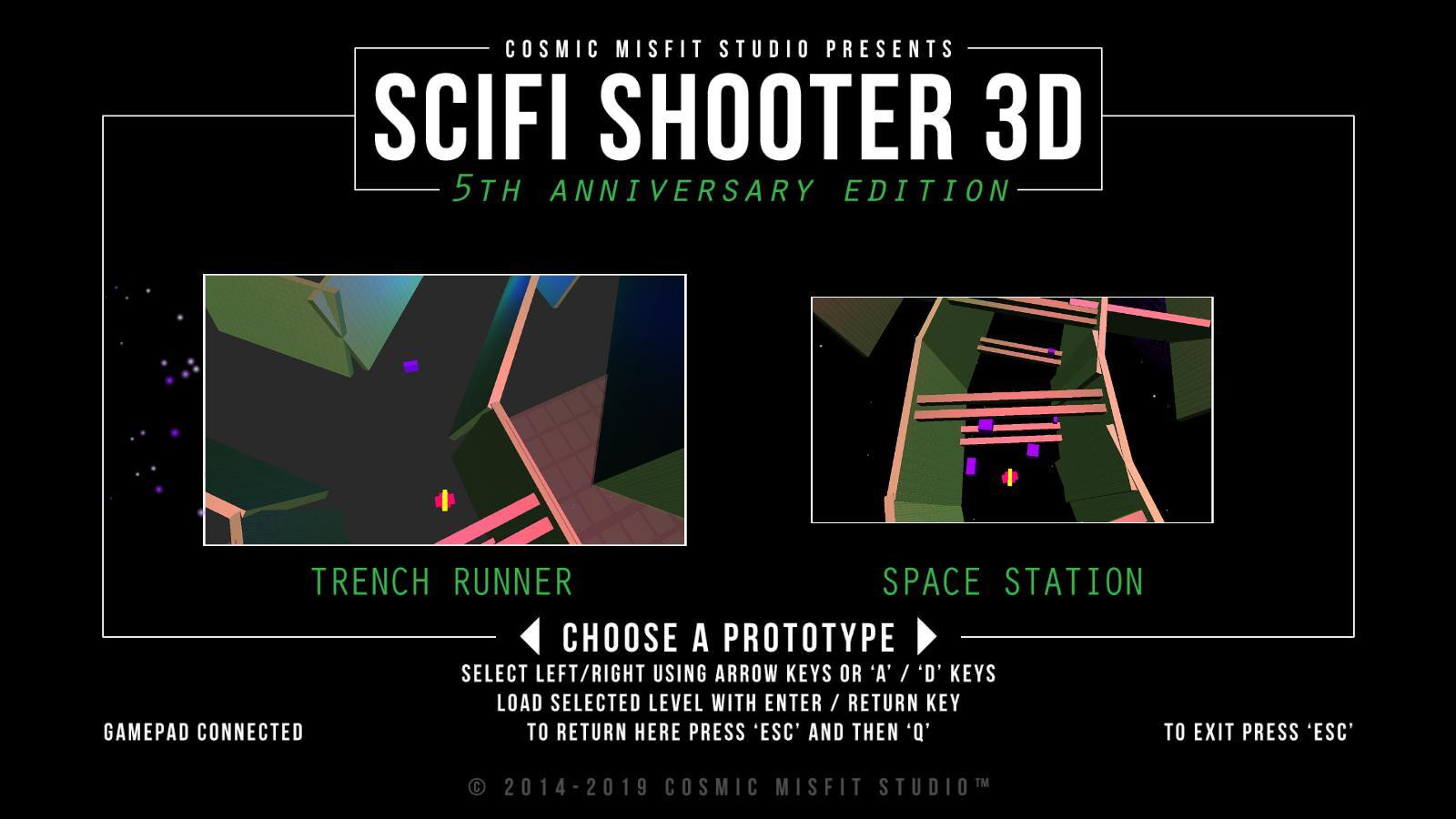 Scifi Shooter 3D (itch) - кадр 1