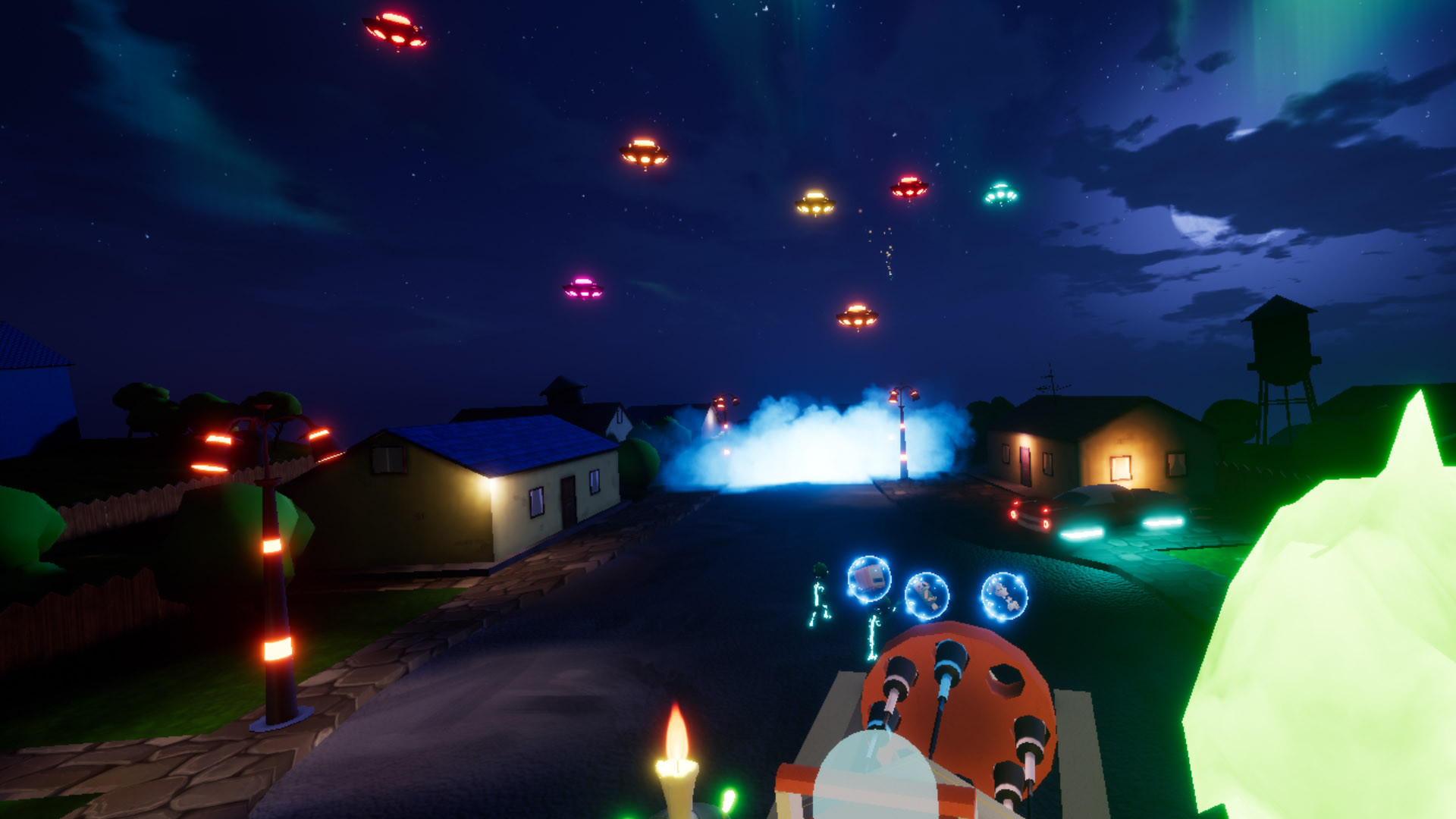 Aliens In The Yard - кадр 2