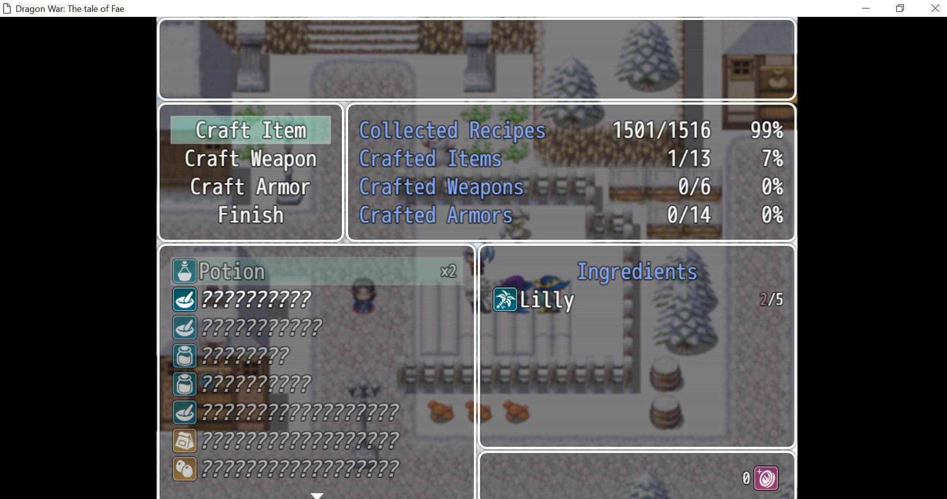 Dragon War Tale of Fae (Alpha) (itch) - кадр 1