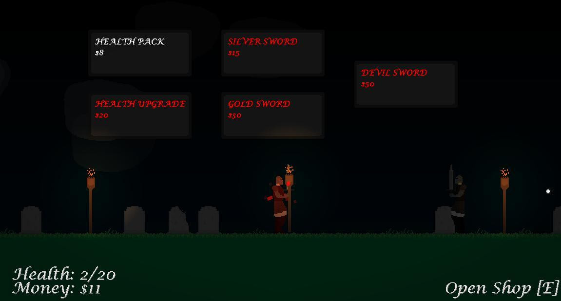 Grave Knight (itch) - кадр 1