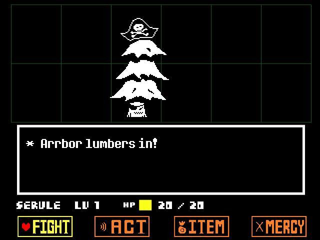 Undertale - Arrbor (itch) - кадр 1