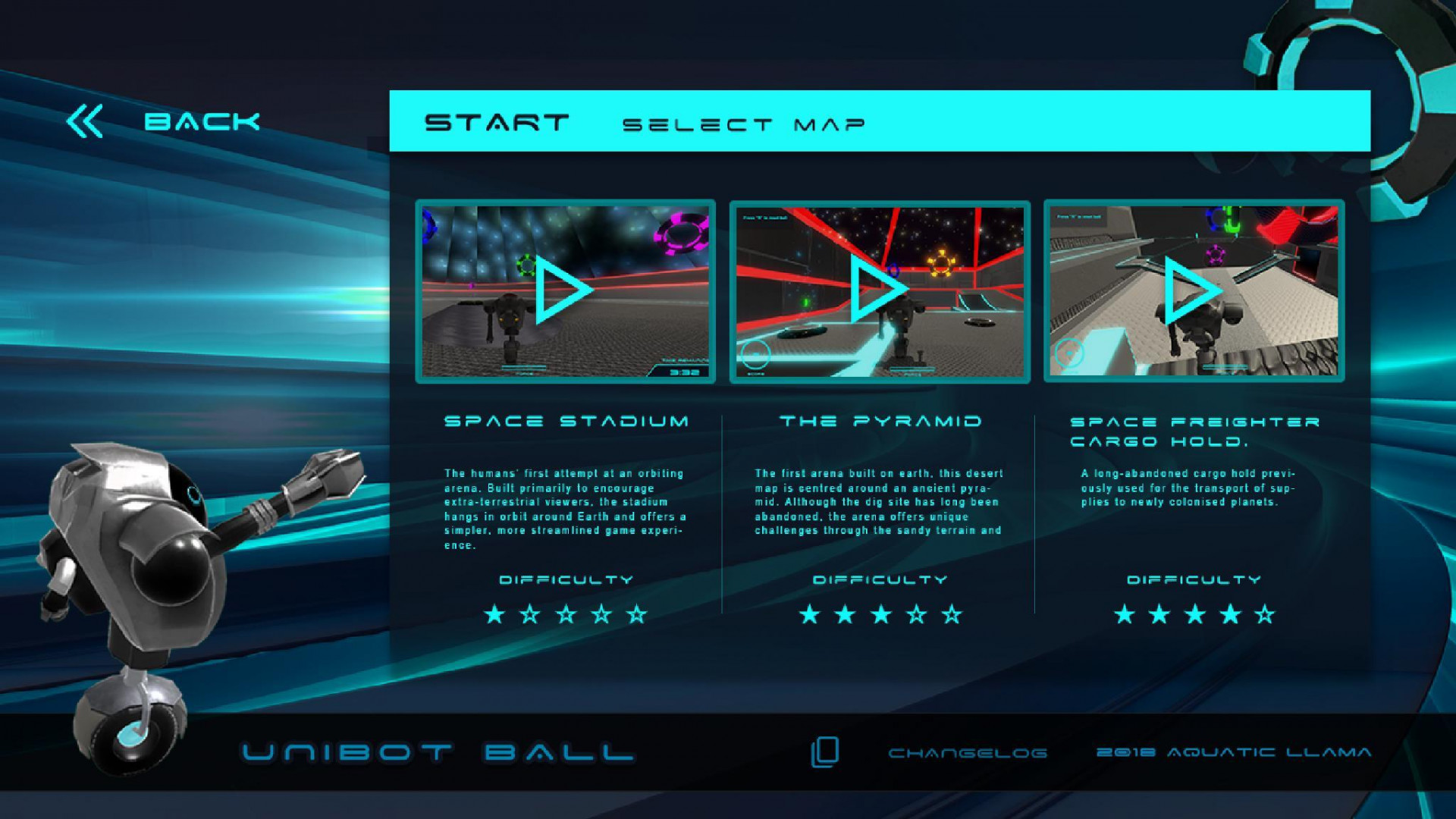 Unibot Ball (itch) - кадр 1