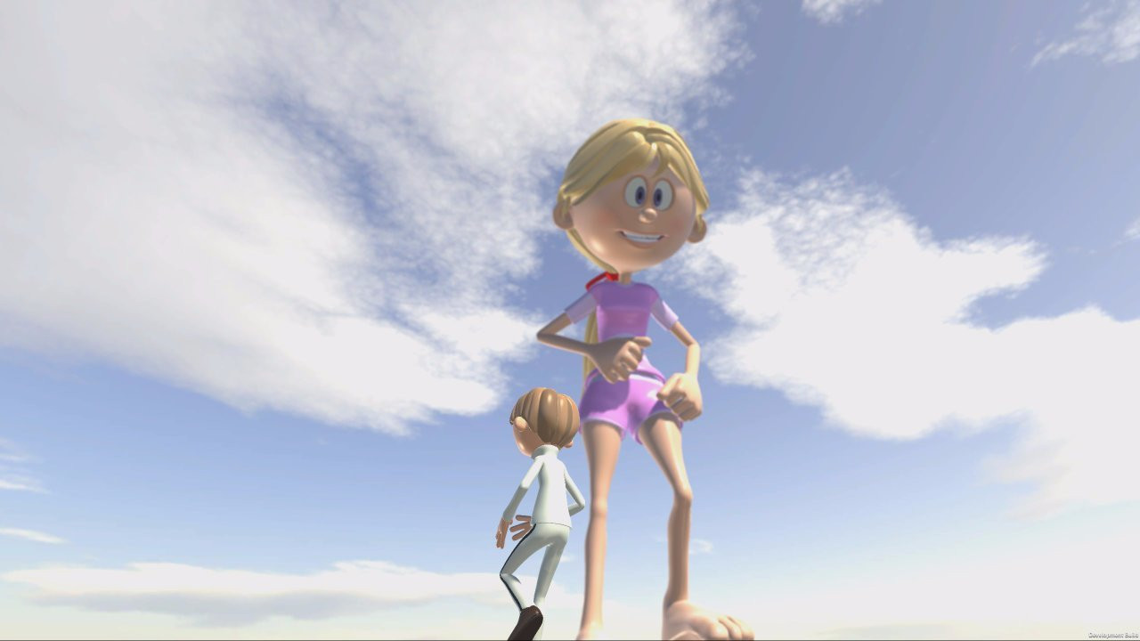 Giantess test game (itch) - кадр 1