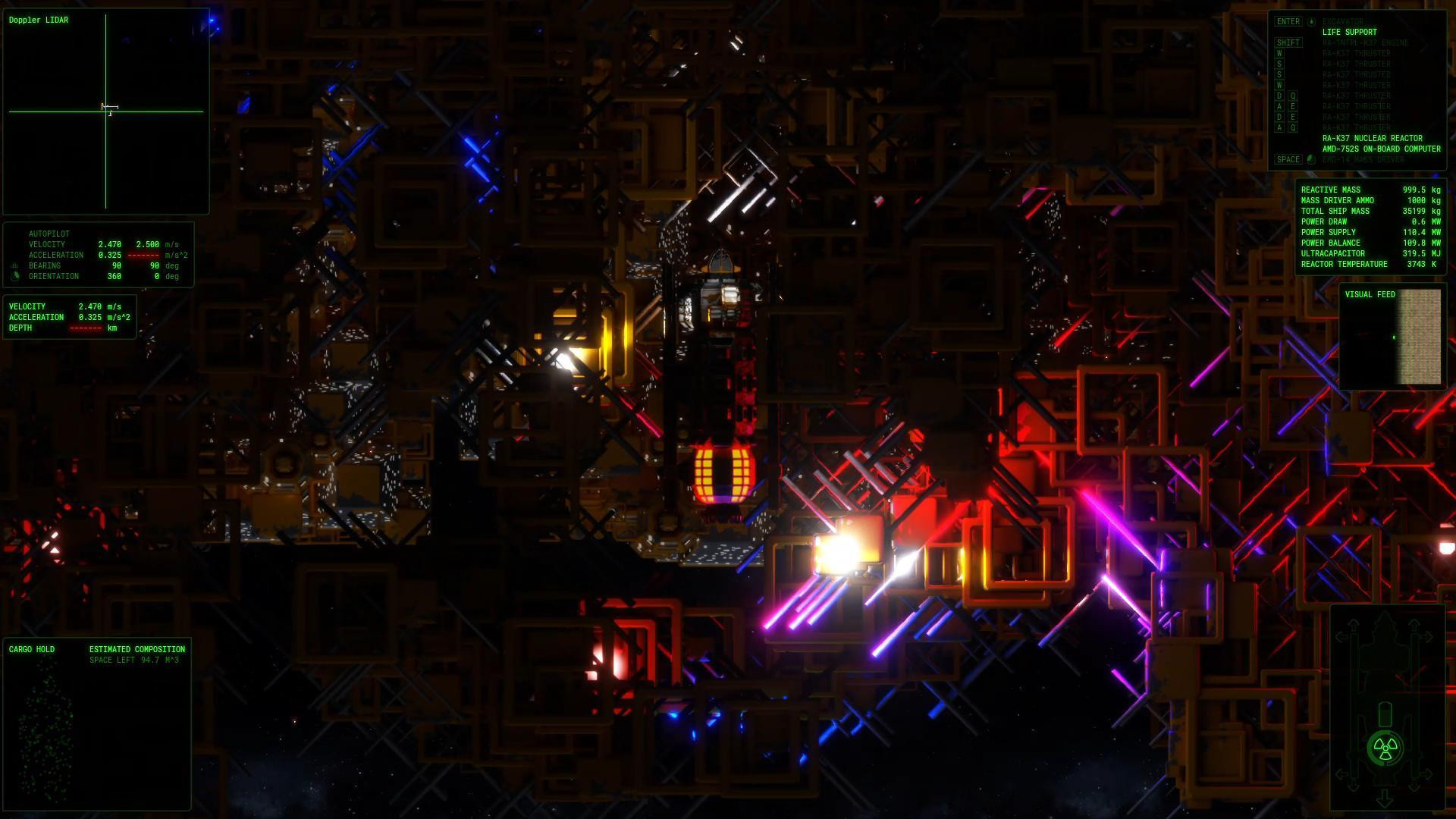 ΔV: Rings of Saturn (demo) (itch) - кадр 2