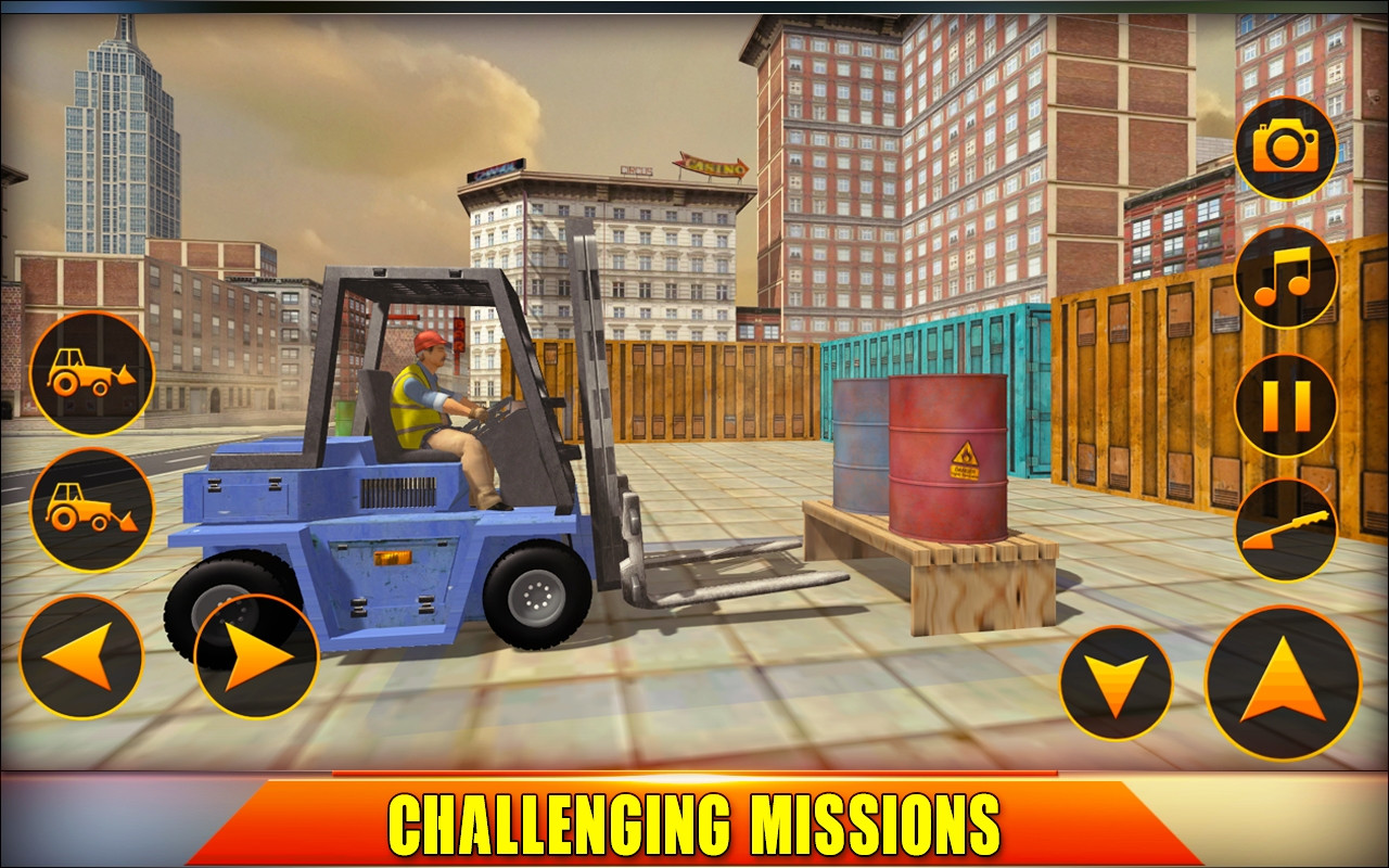 Forklift Operator Game: City Fork lift Simulator (itch) - кадр 3