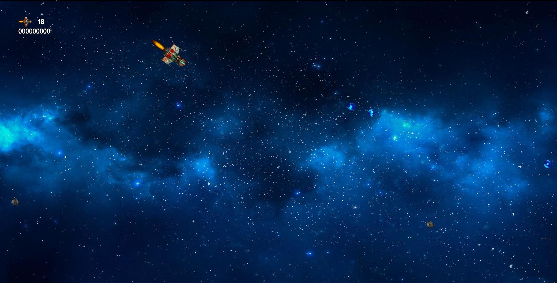 Galactic Asteroids (itch) - кадр 1
