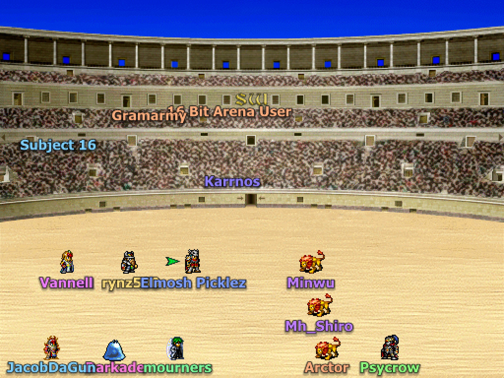 16 Bit Arena - кадр 4