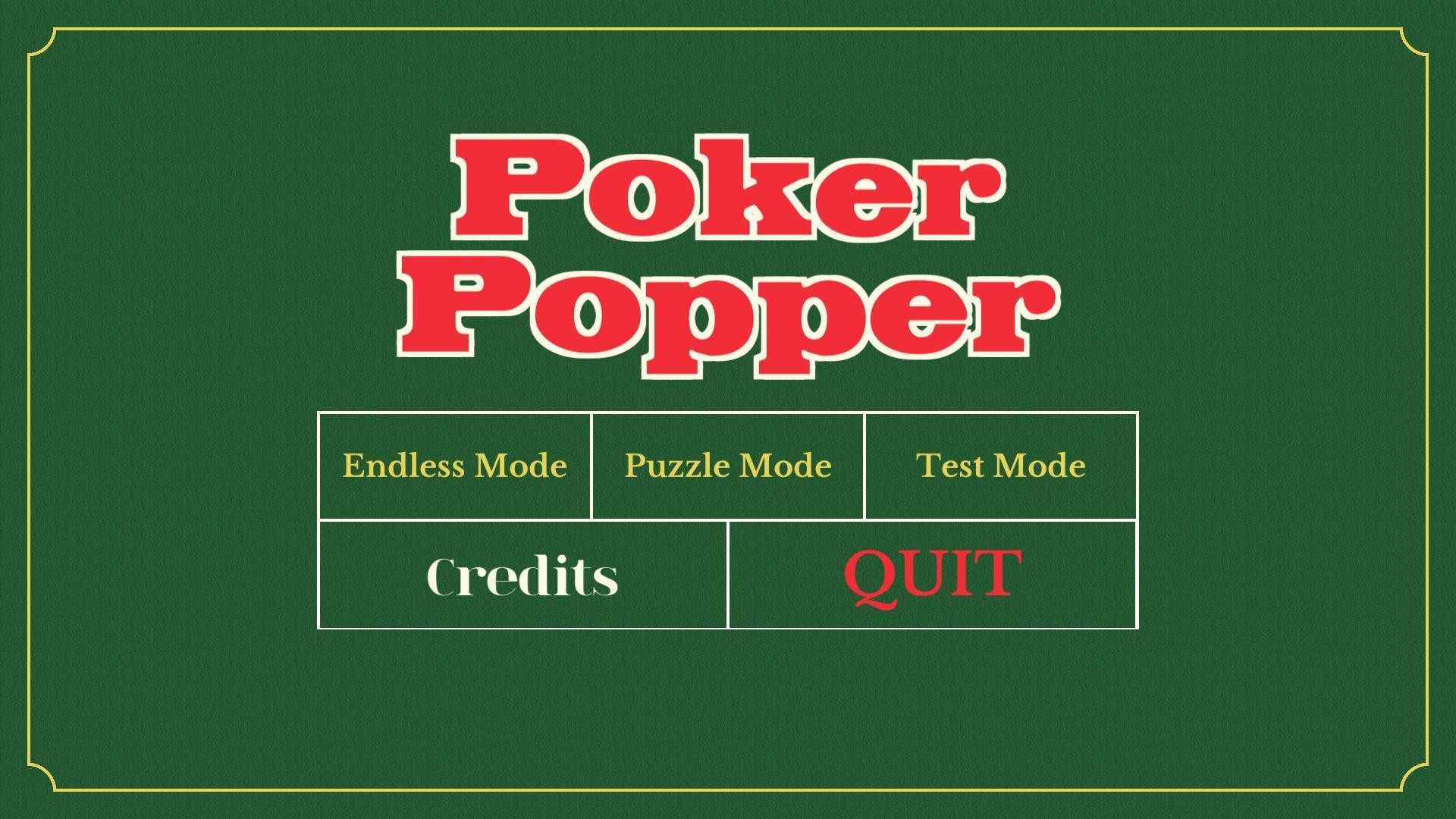 Poker Popper (itch) - кадр 1