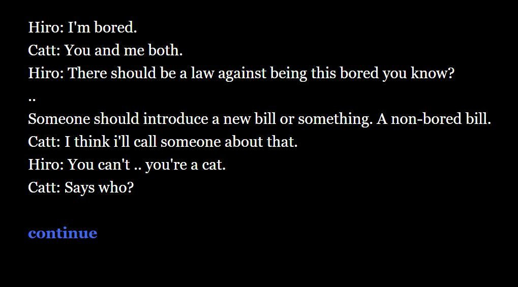 Hiro and Catt - Episode 1 (itch) - кадр 1