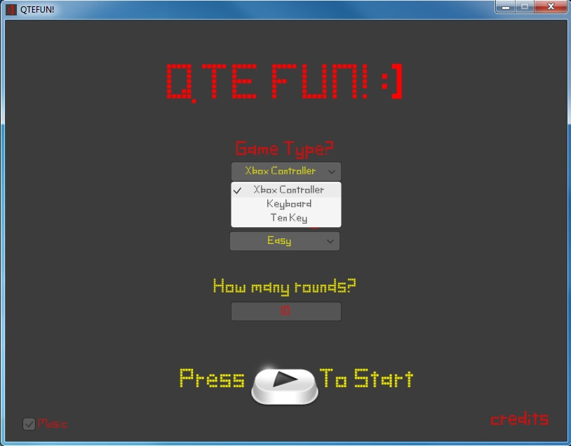 QTE FUN! (itch) - кадр 1