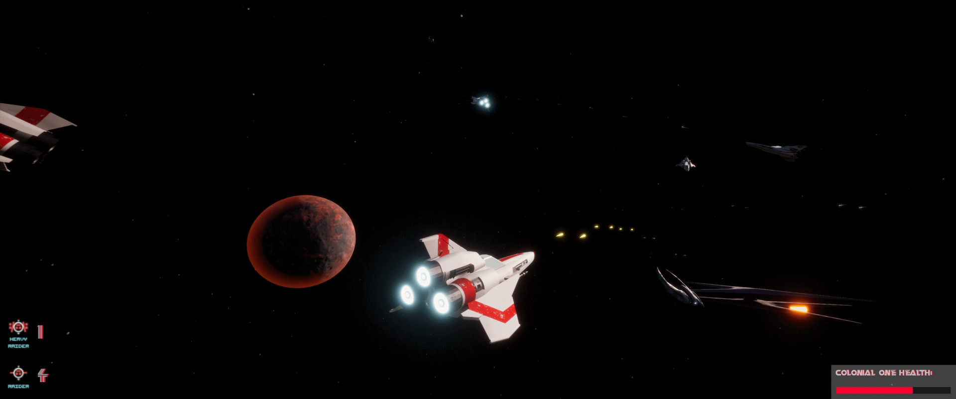 Battlestar Galactica: Condition One (itch) - кадр 3
