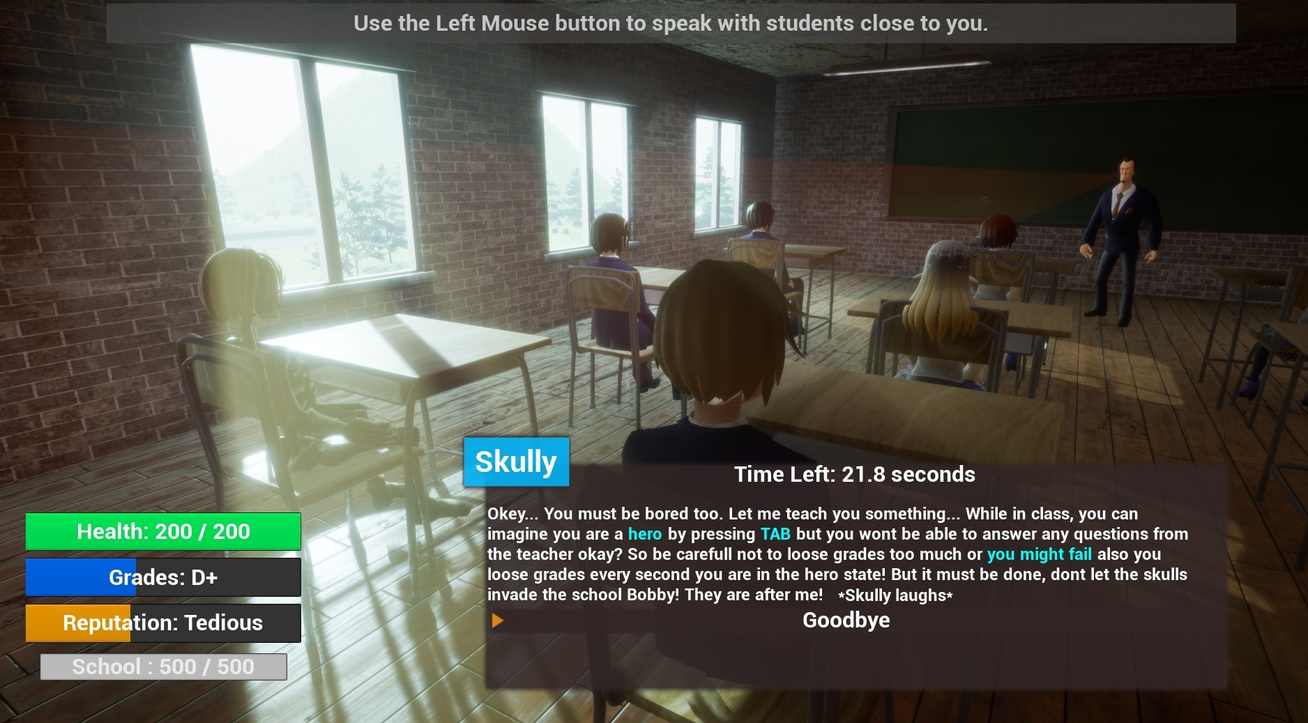 Average Class Hero (itch) - кадр 1