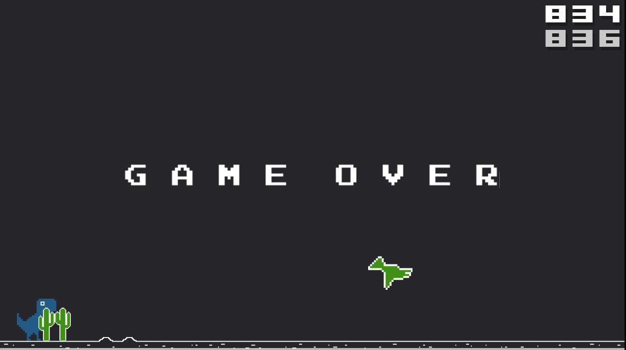 T-Rex Game (itch) - кадр 1