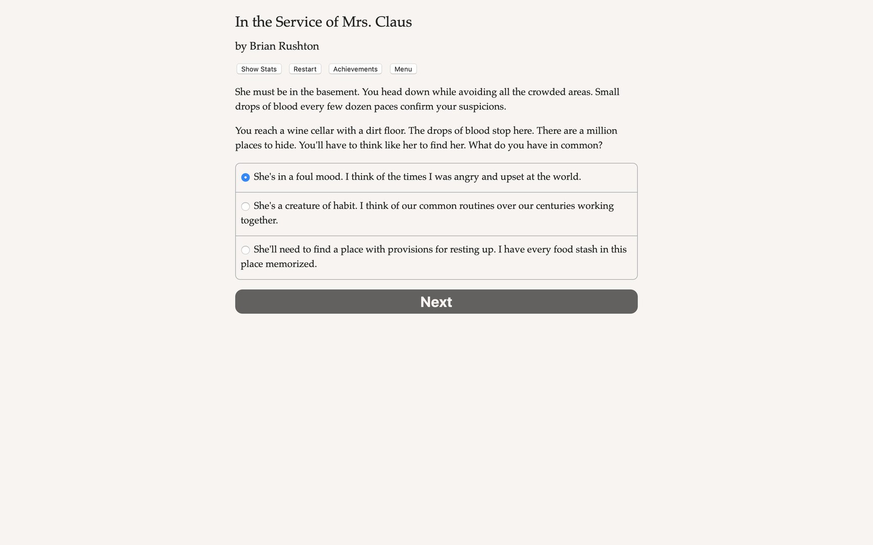 In the Service of Mrs. Claus - кадр 3