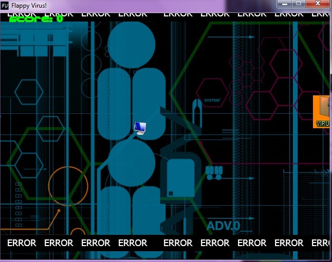 Flappy Virus (itch) - кадр 1