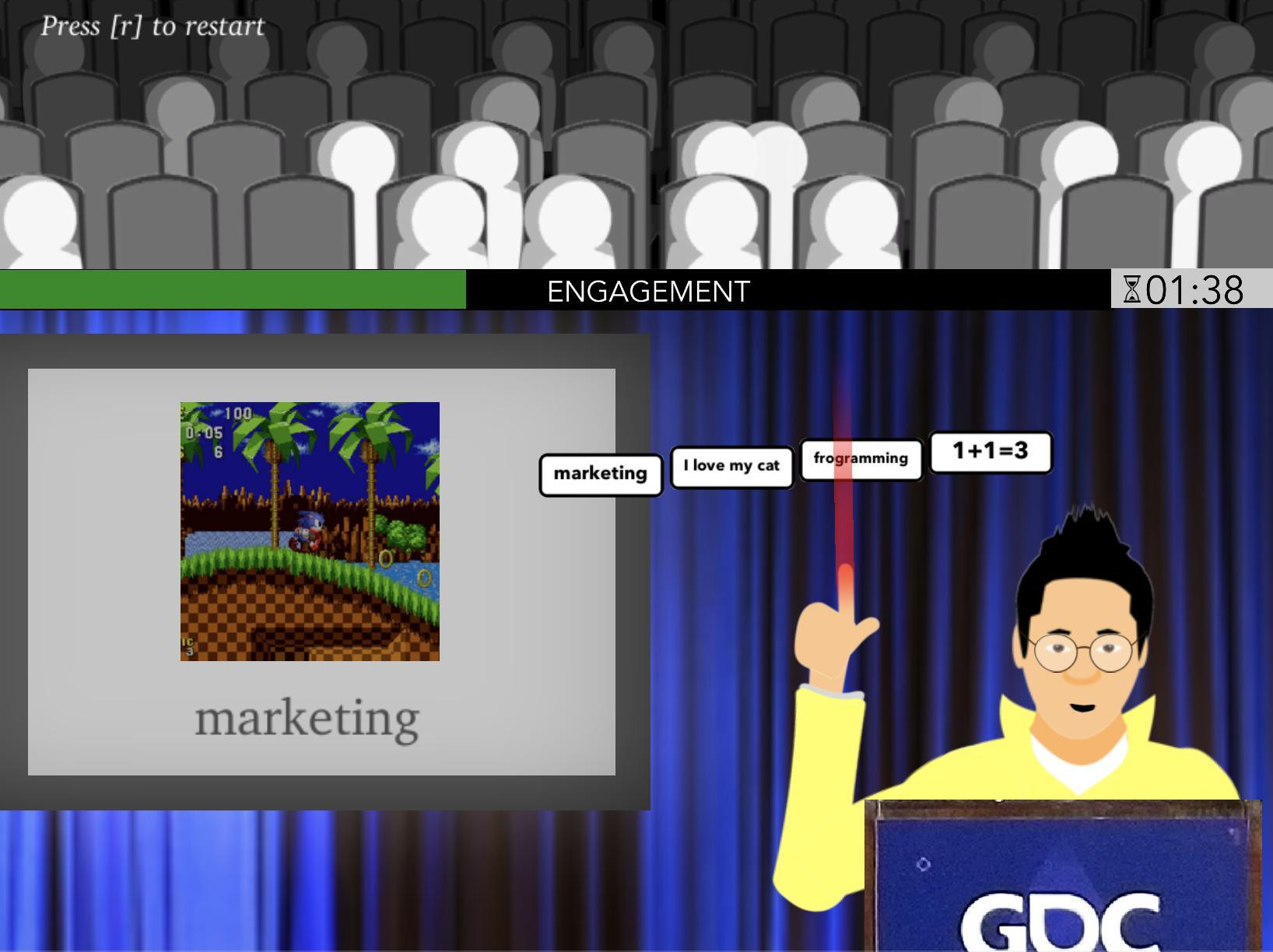GDC Speaker Simulator (itch) - кадр 2